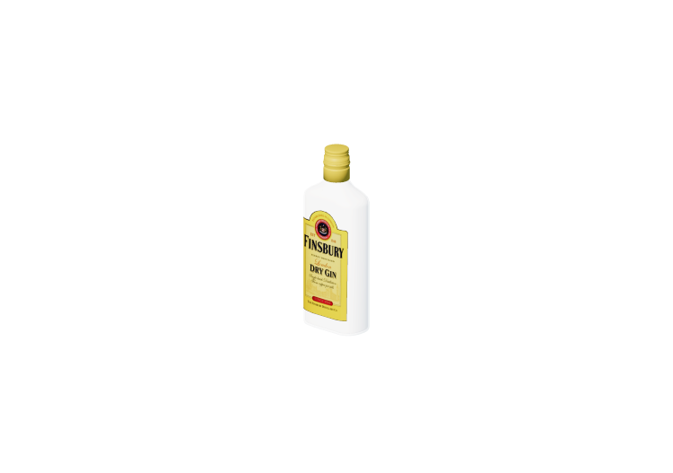 Accessoires 3D - Finsbury London Dry Gin - ACCA software Accessoires 3D - Finsbury London Dry Gin - ACCA software