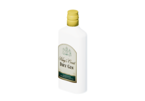 Accessoires 3D - King's Court Dry Gin