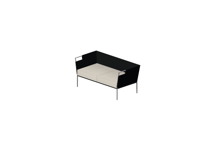 3D Stühle und Sofas - 2-Sitzer Sofa für Terassen - ACCA... 3D Stühle und Sofas - 2-Sitzer Sofa für Terassen - ACCA...