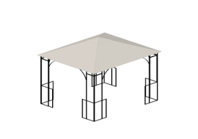 3D Sonnenschirme und Markisen - Gartenlaube