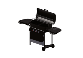 3D Accessories - Steel Barbecue