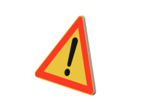 3D Signage - General danger