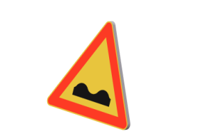 Signalisations 3D - Chauss&eacute;e d&eacute;form&eacute;e