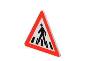 Signalisations 3D - Traversée piétons