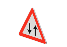 Signalisations 3D - Double sens de circulation