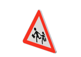 Signalisations 3D - Endroits fréquentés par les enfants