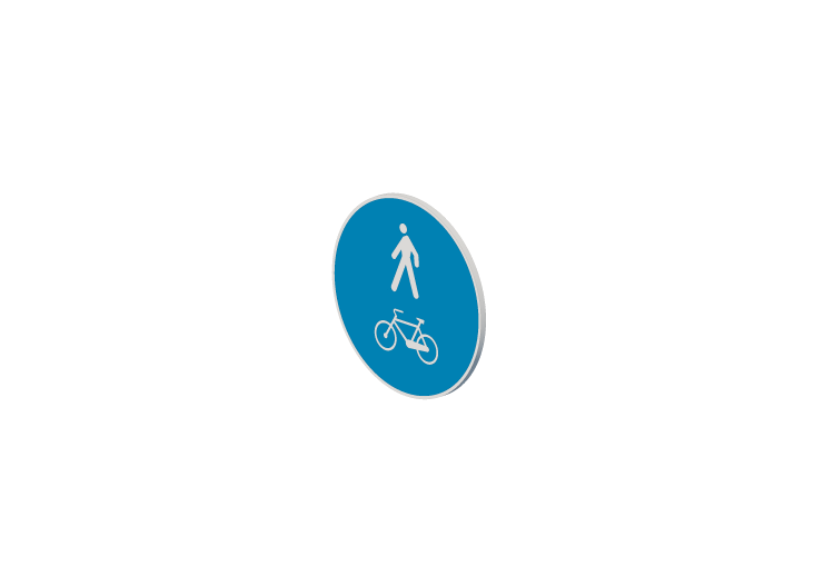 Segnaletica 3D - Percorso unico pedonale e ciclabile - ACCA... Segnaletica 3D - Percorso unico pedonale e ciclabile - ACCA...