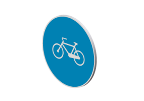 Se&ntilde;alizaci&oacute;n 3D - Carril bici