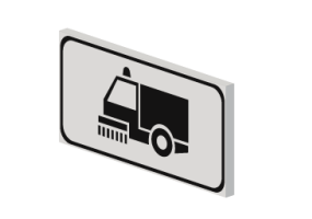 3D Signage - Road cleaning