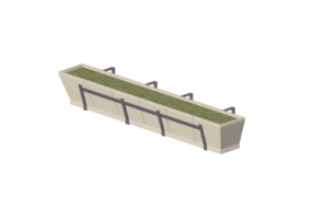 Bancs 3D - Fleuri&egrave;re