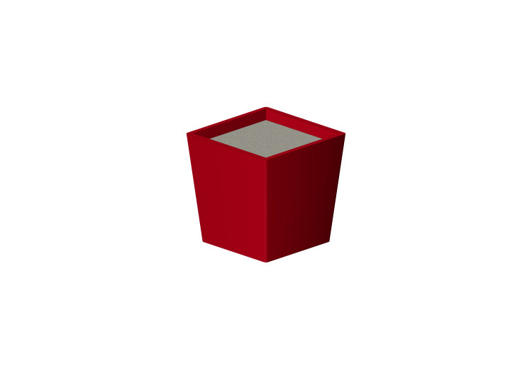 Bancs 3D - Vase pour fleurs et plantes - ACCA software Bancs 3D - Vase pour fleurs et plantes - ACCA software