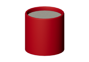 3D Sitzb&auml;nke und Pflanzengef&auml;&szlig;e - Vase f&uuml;r Blumen und Pflanzen