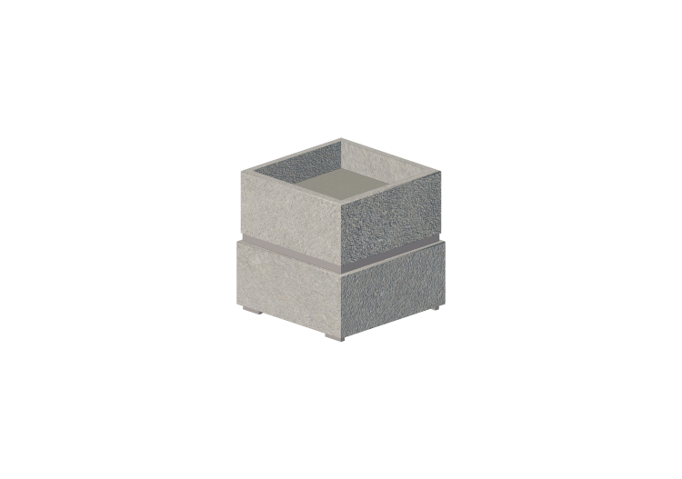 Bancos 3D - Plantador de piso para jardins e terraços -... Bancos 3D - Plantador de piso para jardins e terraços -...
