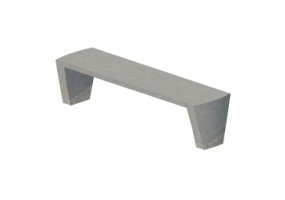 Bancs 3D - Banc en b&eacute;ton