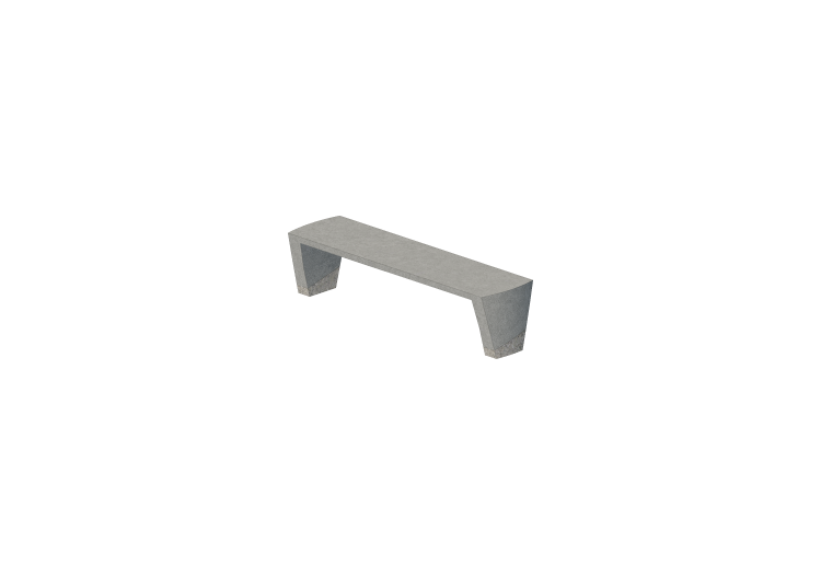 Benches and Planters 3D - Concrete Bench - ACCA software Benches and Planters 3D - Concrete Bench - ACCA software