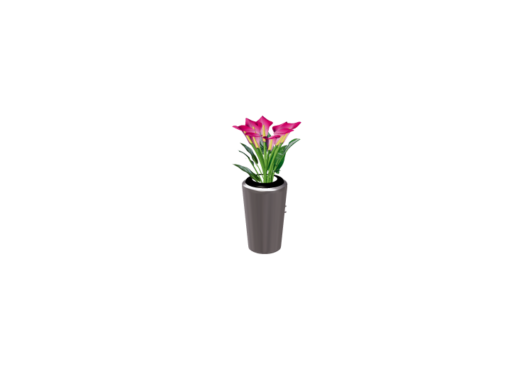 Acessórios 3D - Vaso de flores - ACCA software Acessórios 3D - Vaso de flores - ACCA software