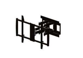 TV and Monitor 3D - Wall mounted TV support bracket