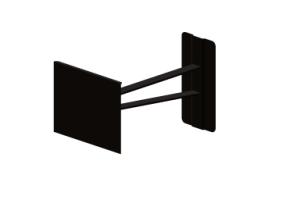 TV e Monitor 3D - Supporto TV a muro