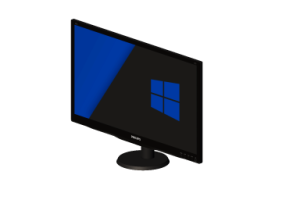 TV and Monitor 3D - Monitor Philips 15''