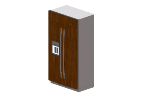 Elettrodomestici 3D - Frigo Whirlpool side by side