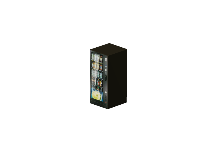Electrodomésticos 3D - Distribuidor automático de bebidas -... Electrodomésticos 3D - Distribuidor automático de bebidas -...