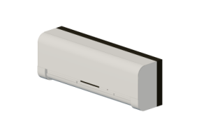 3D Electrical Appliances - Wall-mounted convector