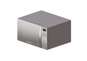 3D Electrical Appliances - External Microwave Oven