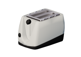 Electrodom&eacute;sticos 3D - Tostador autom&aacute;tico