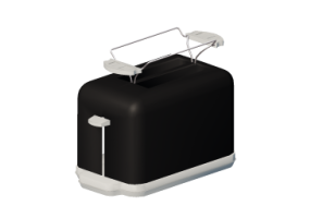 3D Haushaltger&auml;te - Toaster mit zwei Zangen