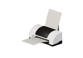 3D Elektronische Ger&auml;te - B&uuml;rodrucker