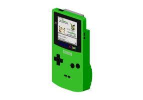 3D Elektronische Ger&auml;te - Gameboy Color