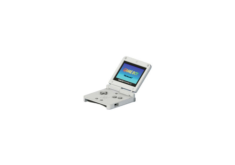 Dispositivi elettronici 3D - Gameboy Advance SP - ACCA... Dispositivi elettronici 3D - Gameboy Advance SP - ACCA...