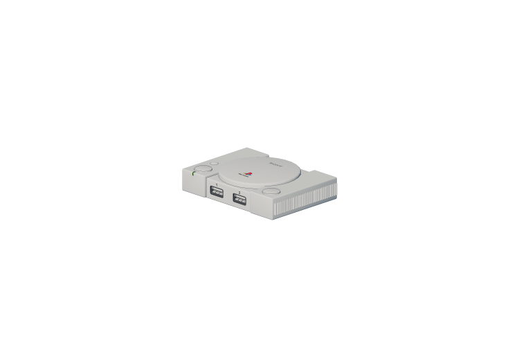 3D Elektronische Geräte - Playstation 1 - ACCA software 3D Elektronische Geräte - Playstation 1 - ACCA software