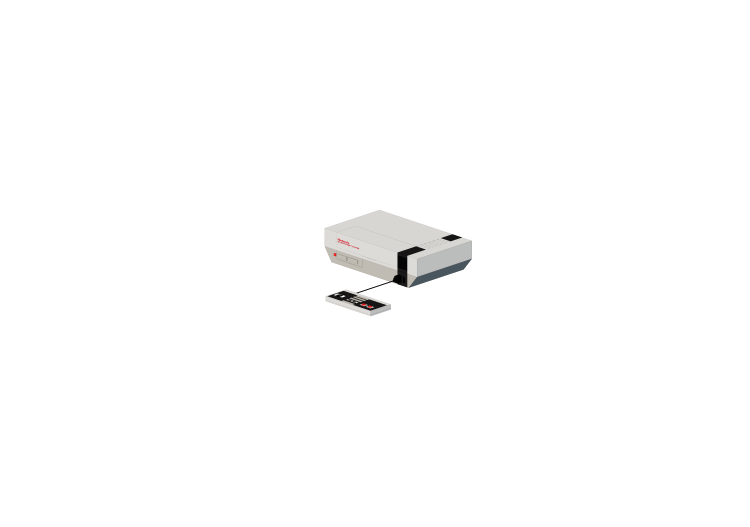 3D Electronic Devices - Nintendo NES - ACCA software 3D Electronic Devices - Nintendo NES - ACCA software
