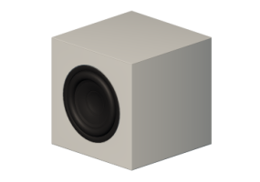 Audio - Video 3D - Loud Speaker