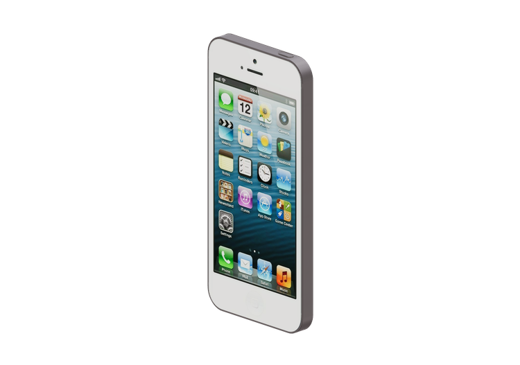 3D Handys und Computer - iPhone 5 Silver - ACCA software 3D Handys und Computer - iPhone 5 Silver - ACCA software