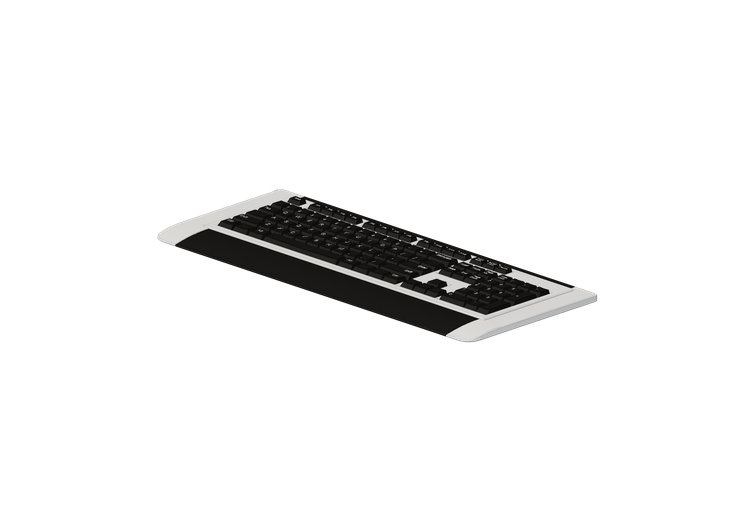 Portables et Ordinateurs 3D - Clavier pour ordinateur -... Portables et Ordinateurs 3D - Clavier pour ordinateur -...