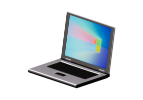 3D Handys und Computer - Laptop f&uuml;r B&uuml;ro