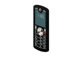 Celulares e Computadores 3D - Celular Motorola