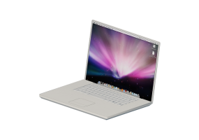 Computers and Mobile phones 3D - MacBook
