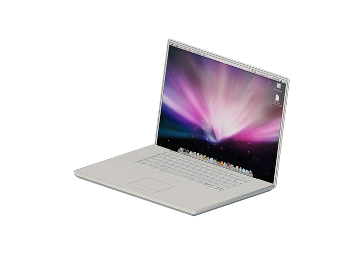 Celulares y Ordenadores 3D - Ordenador portatil MacBook -... Celulares y Ordenadores 3D - Ordenador portatil MacBook -...