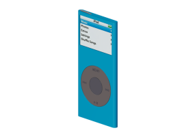Computers and Mobile phones 3D - iPod mini Apple
