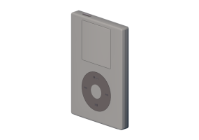 Computers and Mobile phones 3D - iPod classic Apple