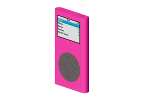 Computers and Mobile phones 3D - iPod mini Apple