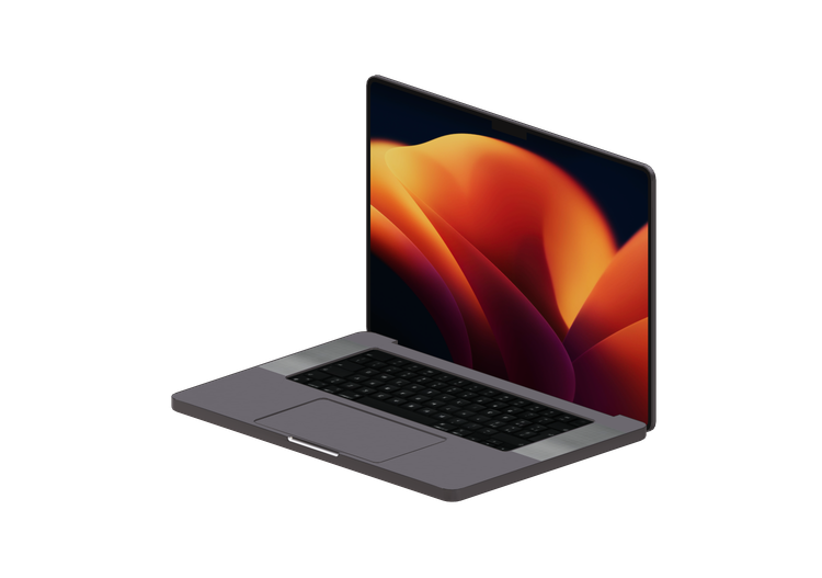 3D Handys und Computer - Macbook Pro 2021 - ACCA software 3D Handys und Computer - Macbook Pro 2021 - ACCA software