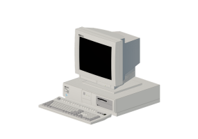 Computers and Mobile phones 3D - HP Vecta VL2 4 33 SE
