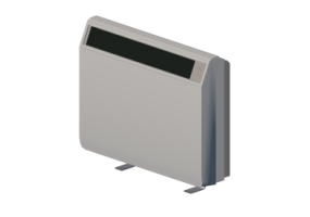 3D Heizkörper und Gebläsekonvektoren - Gebläsekonvektor