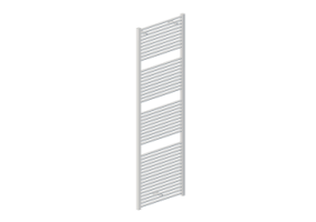 Radiator and fan coil units 3D - Heated towel rail 175x60cm