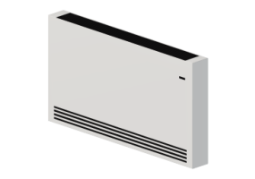 Radiator and fan coil units 3D - Wall mounted convector 100x55cm