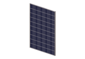 photovolta&iuml;ques 3D - Module photovolta&iuml;que - 1324 mm x 982 mm